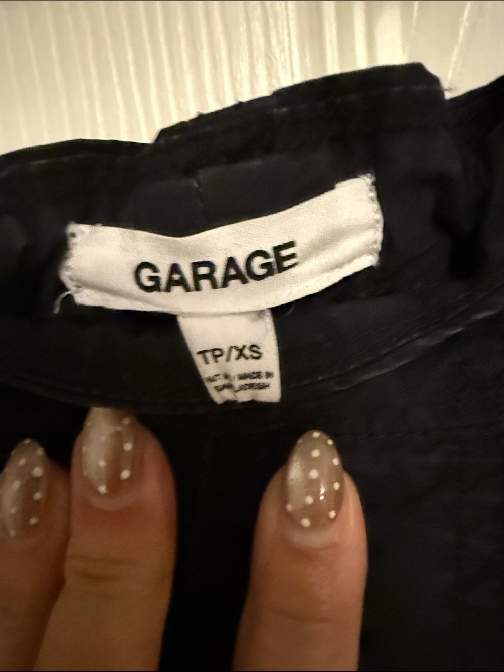 GARAGE Black Women's Pants - TP/XS